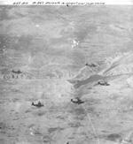455th BG flying to target